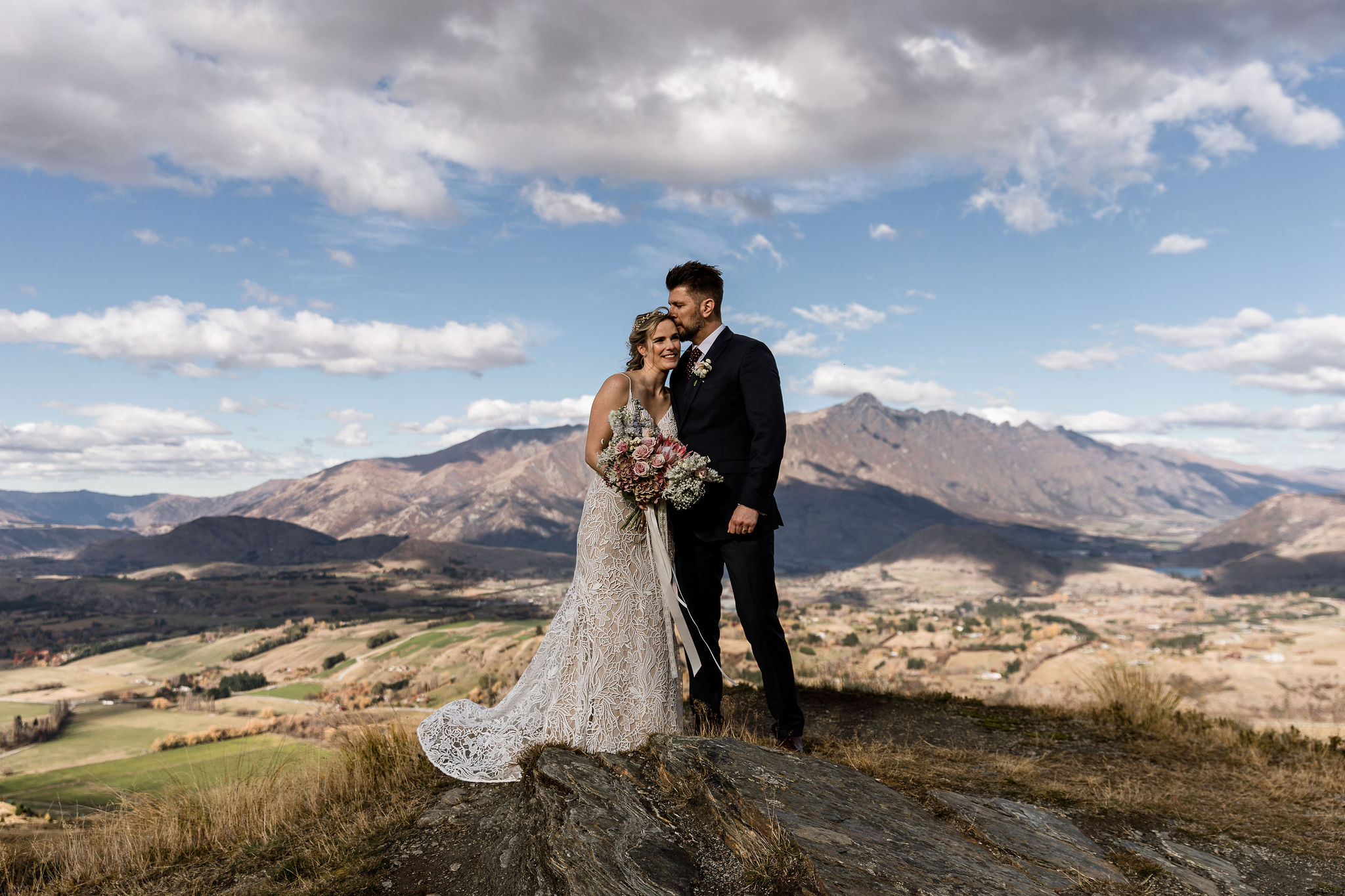 Coronet Peak - Wildly Romantic Wedding location - Susan Miller Photography