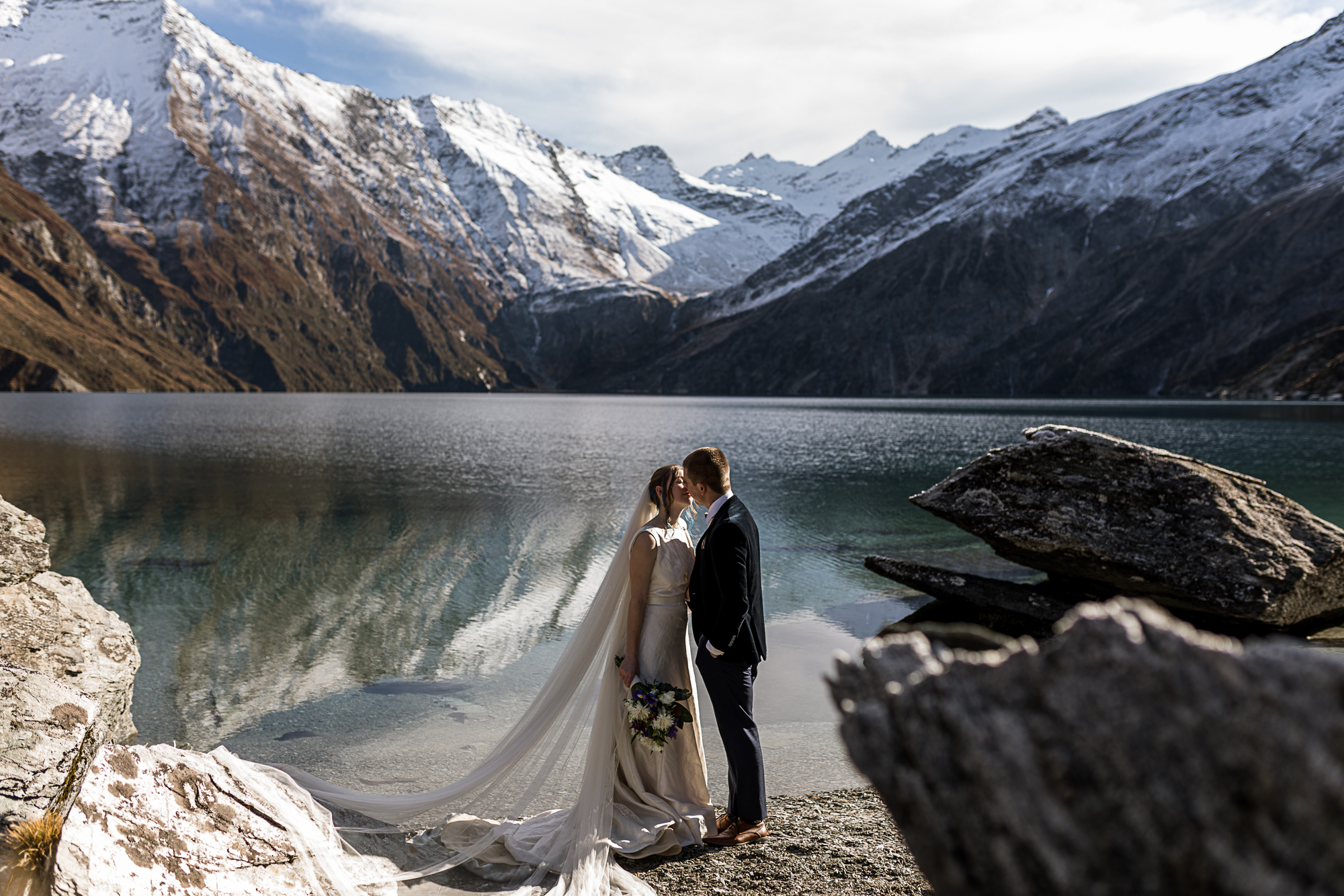 Lochnagar - Wildly Romantic Heli Wedding - Susan Miller Photography